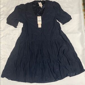 NWT Cinq a Sept Emalina Silk Dress size small